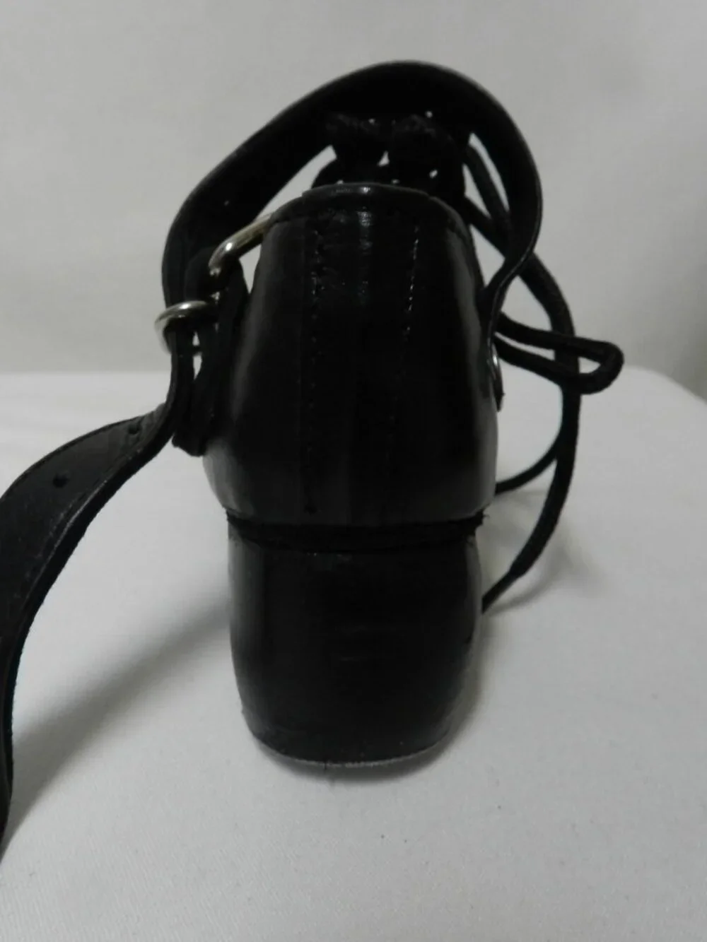 EEASE Irish Dance Leather shoes Handmade w/Buckles Toddler Girls Boy NEW Size 9